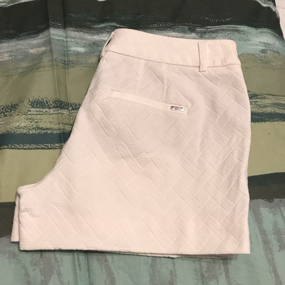 White House|Black Market White Woven Short